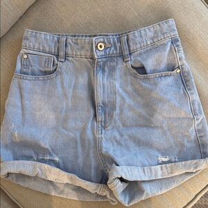 Denim Blue Women's Shorts